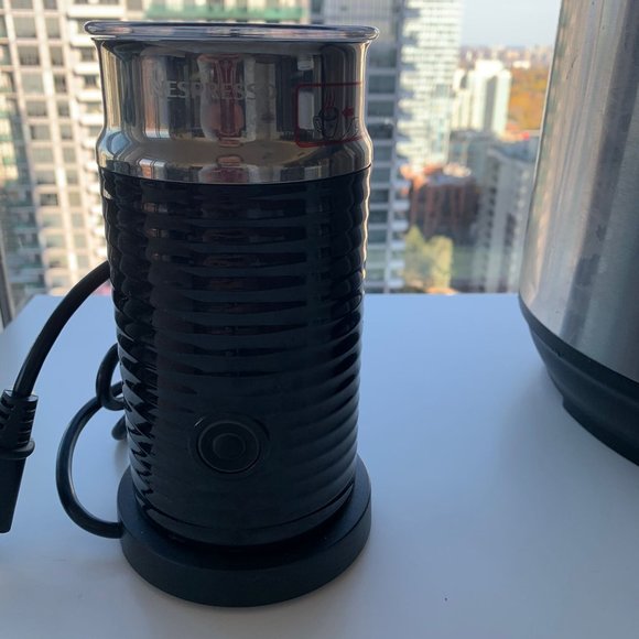 Nespresso Kitchen Used Once Nespresso Aeroccino 3 Black Poshmark